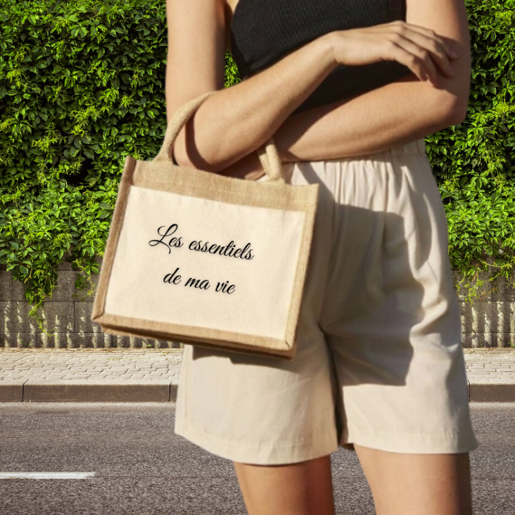 Sac en toile de jute